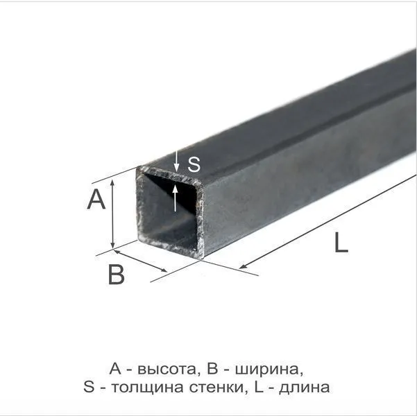 Труба профильная 40х40х1,5 Ст2пс ТУ 1373-002-40198874-2015 - 0