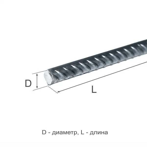 Арматура рифленая 14  А500СНУ ГОСТ 34028-2016 - 1
